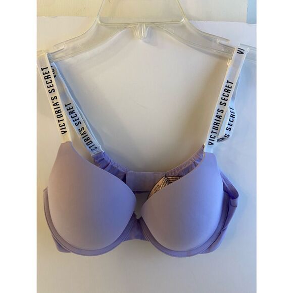 Victoria's Secret Other - VS Purple 32C t shirt push up bra